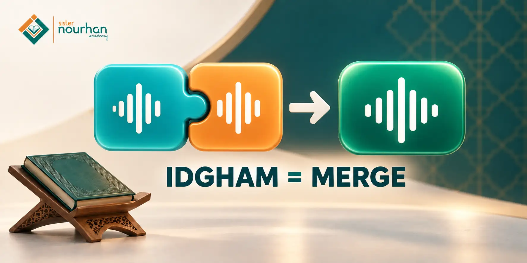 Idgham in Tajweed - Meaning, 6 Letters, Rules, and Quran Examples
